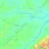 Mappa topografica Baloda Bazar Tahsil, altitudine, rilievo