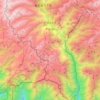 Mappa topografica 下亚东乡, altitudine, rilievo