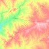 Mappa topografica Ilfracombe, altitudine, rilievo