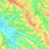 Mappa topografica Sainte-Christie-d'Armagnac, altitudine, rilievo