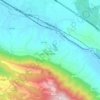 Mappa topografica Sgurgola, altitudine, rilievo