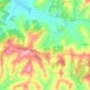 Mappa topografica Sciolze, altitudine, rilievo