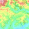 Mappa topografica Hallston, altitudine, rilievo