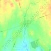 Mappa topografica Mosside, altitudine, rilievo