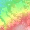 Mappa topografica West Glenmont, altitudine, rilievo