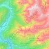 Mappa topografica Saviore dell'Adamello, altitudine, rilievo