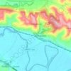 Mappa topografica Stimigliano, altitudine, rilievo