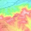 Mappa topografica Ancarano, altitudine, rilievo