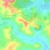 Mappa topografica Olivola, altitudine, rilievo