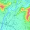 Mappa topografica Capriolo, altitudine, rilievo