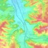 Mappa topografica Reiden, altitudine, rilievo