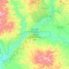 Mappa topografica Gila Box Riparian National Conservation Area, altitudine, rilievo
