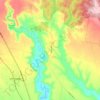 Mappa topografica Maude, altitudine, rilievo