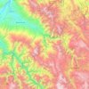 Mappa topografica Rio Utcubamba, altitudine, rilievo