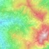 Mappa topografica Menconico, altitudine, rilievo