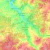 Mappa topografica Dammarie-sur-Saulx, altitudine, rilievo