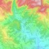 Mappa topografica Bigues i Riells del Fai, altitudine, rilievo