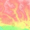 Mappa topografica Beadell, altitudine, rilievo