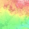 Mappa topografica Golden Plains Shire, altitudine, rilievo