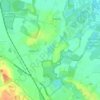 Mappa topografica Sutton, altitudine, rilievo