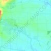 Mappa topografica 86747, altitudine, rilievo