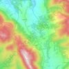 Mappa topografica Configni, altitudine, rilievo