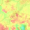 Mappa topografica Moss Vale, altitudine, rilievo