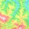 Mappa topografica Tudanca, altitudine, rilievo