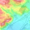 Mappa topografica Pozzilli, altitudine, rilievo