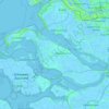 Mappa topografica Goeree-Overflakkee, altitudine, rilievo