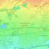 Mappa topografica Cernusco sul Naviglio, altitudine, rilievo