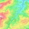 Mappa topografica River Sheaf, altitudine, rilievo