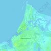 Mappa topografica Северодвинск, altitudine, rilievo