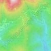 Mappa topografica Roccolo dal Puestin, altitudine, rilievo