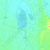 Mappa topografica Donald, altitudine, rilievo