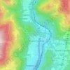Mappa topografica Torricella-Taverne, altitudine, rilievo