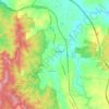 Mappa topografica Taradale, altitudine, rilievo