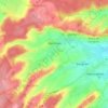 Mappa topografica Alembon, altitudine, rilievo