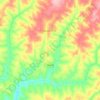 Mappa topografica Nipoã, altitudine, rilievo