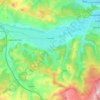 Mappa topografica Florești, altitudine, rilievo