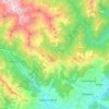 Mappa topografica Tavigliano, altitudine, rilievo