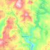 Mappa topografica Readsboro, altitudine, rilievo