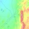 Mappa topografica Peak Hill, altitudine, rilievo