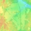 Mappa topografica городское поселение Курлово, altitudine, rilievo