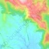 Mappa topografica King Scrub, altitudine, rilievo