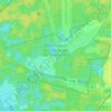 Mappa topografica Mönchbruch von Mörfelden und Rüsselsheim, altitudine, rilievo