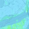 Mappa topografica Strijensas, altitudine, rilievo