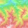 Mappa topografica Nyer, altitudine, rilievo