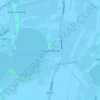 Mappa topografica Rijnsaterwoude, altitudine, rilievo