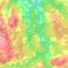 Mappa topografica Concord, altitudine, rilievo